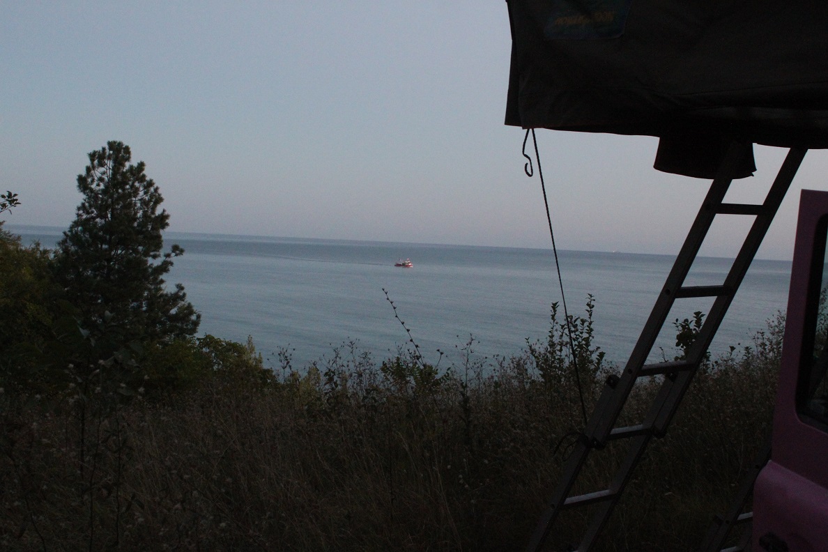 wildcamp kustvögen svarta havet